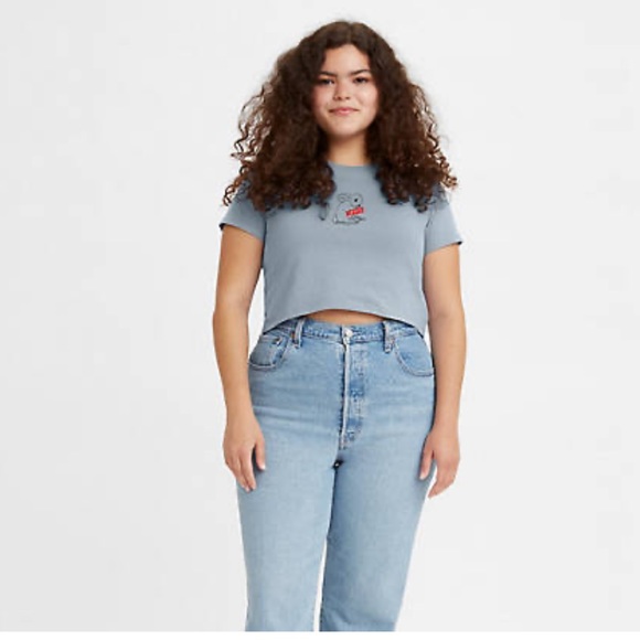 Levi’s cropped jordie t-shirt - Picture 1 of 6